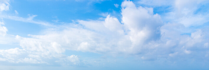 Wall Mural - blue sky and white clouds