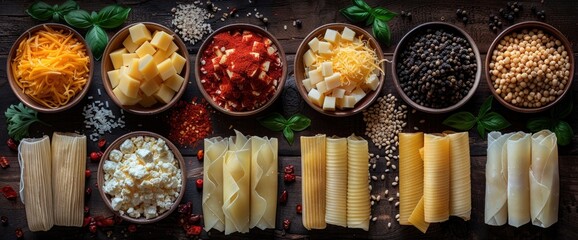 A Vibrant Collage Showcased Tamales With Various Types Of Cheese, Celebrating The Rich And Creamy Fillings