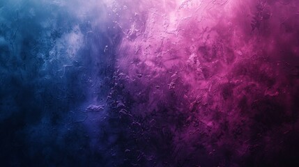 Poster - An abstract background with grainy gradient effects, featuring dark blue and purple hues transitioning into lighter shades with a noise texture