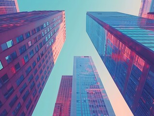 Poster - Distinctive Architectural Styles Shaping a Captivating City Skyline