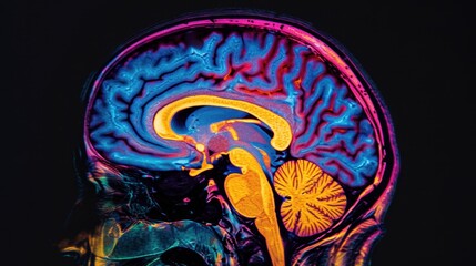 Wall Mural - Advances in neuroimaging techniques for studying neurological disorders and brain function