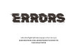 © syarifma - Display errors alphabet, digital distorted sans serif letters, glitch font for techno logo, cinematic headline, loss connect graphic effect typography, game design, . Vector typographic design