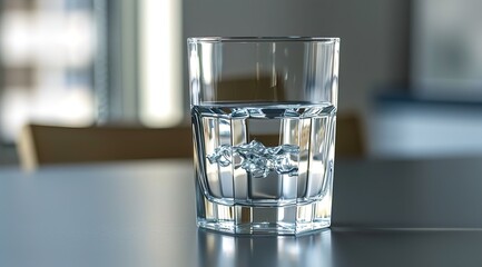 Wall Mural - glass of water