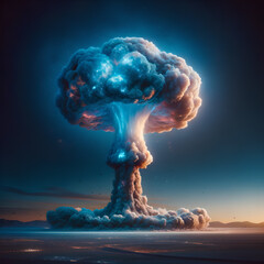 nuclear explosion