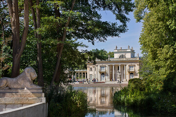 Wall Mural -  Lazienki Royal Palace in Warsaw, Poland