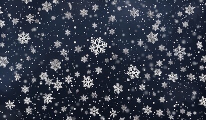 Wall Mural - blue christmas background