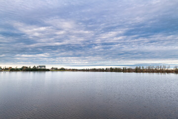view of the dalvay lake and the dalvay by the sea hotel in the north shore of the prince edward isla
