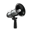 © Athena  - black megaphone isolated on transparent background
