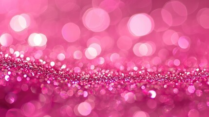 Poster - a pink background with a blurry effect, pink glitter background