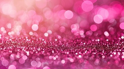 a pink background with a blurry effect, pink glitter background