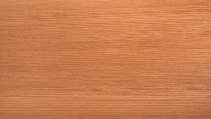 Poster - A wooden surface with a grainy texture. The wood is brown and has a natural look to it