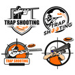 © Guavanaboy - Trap shooting clipart design vector.