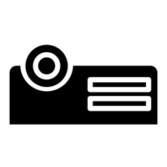 Poster - Cinema Movie Picture Glyph Icon