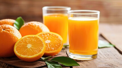 Poster - the importance of freshly prepared orange juice for promoting products