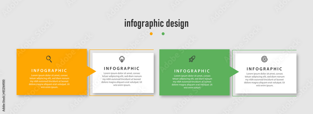 Modern infographic design presentation business infographic template ...