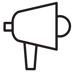 Poster - Sound Speaker Mic Line Icon