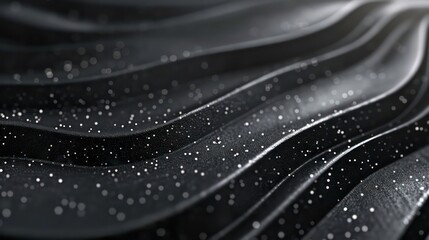 Canvas Print - a luxurious background with shiny gray glitter and sparkling elements, creating a regal and opulent 