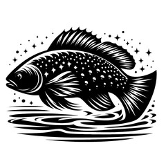 Wall Mural - Fish icon vector set isolated on white background. food illustration sign collection.