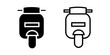 © Dini - Scooter icon on white background