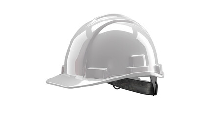 A safety helmet or hard cap isolated on transparent background of headgear and handyman tools, PNG, Generative AI illustrations.