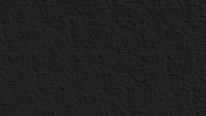 black stone brick for interior wallpaper background or cover