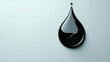 © Supawee - A fish encapsulated in a black liquid droplet against a minimalist background. The stark contrast and unique imagery evoke themes of isolation and environmental impact