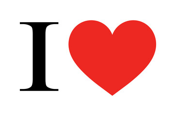 I love icon vector. Valentine, wedding, anniversary symbol.