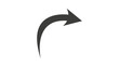 © Usman - Curve arrow icon
