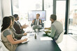 © ThurstanBuyout/peopleimages.com - Team, business meeting and laptop for data analysis in company as consultant in accounting firm or bank in workshop or office. Group, people and tech in collaboration for growth or career in finance