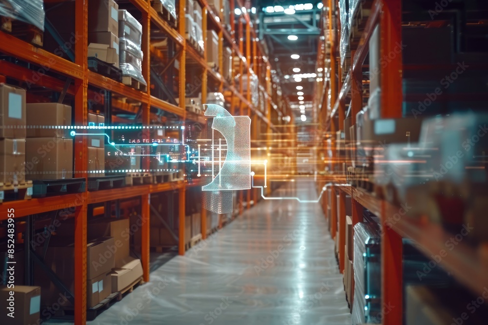 Smart warehouse management system using augmented reality technology to ...
