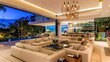 © Mahavira Osa - Modern Luxury Living Room with Pool View
