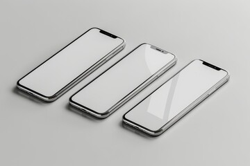 Sticker - Three Modern Smartphones