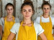 © Balaraw - young women in yellow aprons