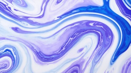 Purple blue color with liquid fluid marbled, Abstract marbling oil acrylic paint background