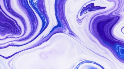 Purple blue color with liquid fluid marbled, Abstract marbling oil acrylic paint background