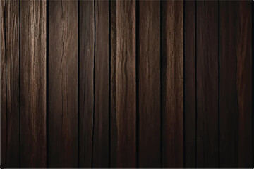 Sticker - Rich Wood texture Background. The wooden panel has a beautiful dark pattern, hardwood floor texture.