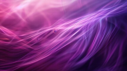 Poster - Abstract image of purple and pink fabric flowing and swirling