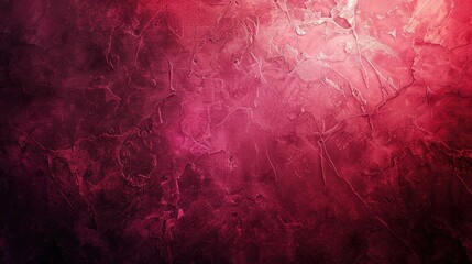 Poster - A close-up photo of a textured red wall with gradient lighting