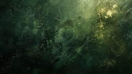 Poster - Abstract green and yellow pattern with texture