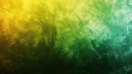 Poster - A textured background with a gradient of green and yellow colors
