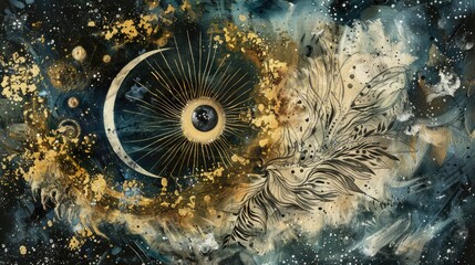 Wall Mural - celestial body