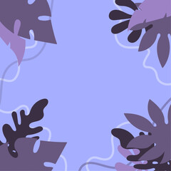 Naklejka na meble Leaf BG2