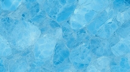 Wall Mural - High res seamless light blue marble texture for interior design backgrounds, top view