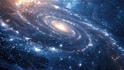 vast universe starry sky background