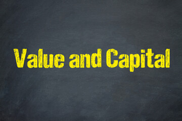 Sticker - Value and Capital	