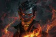 © cff999 - the devil is holding a fire in his hand