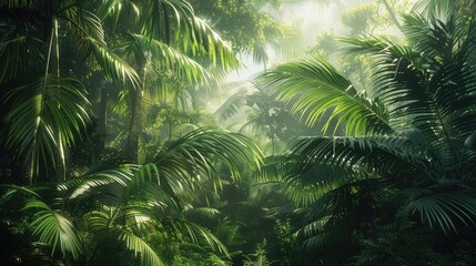 Wall Mural - Forest in the tropics