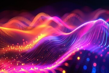 Poster - Advanced technology network enhances wave particle connection in information technology