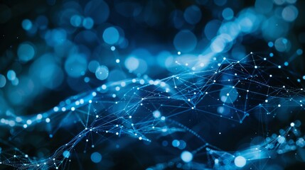 Poster - Advanced technology network enhances wave particle connection in information technology