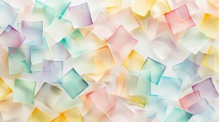 Aufkleber - A colorful background made of squares of different colors